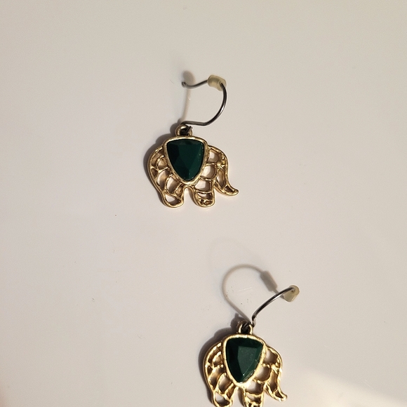 Jewelry - Elephant filigree earrings